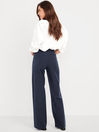 Pantalones Súper Anchos Pixie De Cintura Alta.