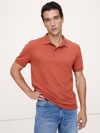 Polo Manga Corta con Botones