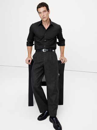 Camisa Manga Larga de Algodón