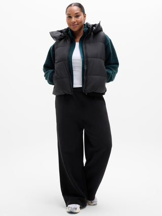 Chaleco Acolchado con Capucha Extraíble