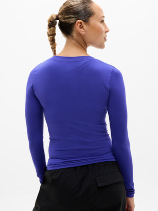 Camiseta sin Costuras con Cuello Redondo