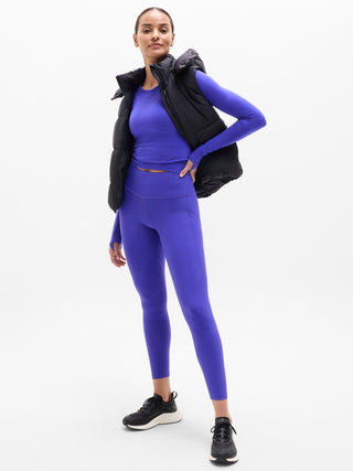 Legging Talle Alto Largo 7/8 con Bolsillos