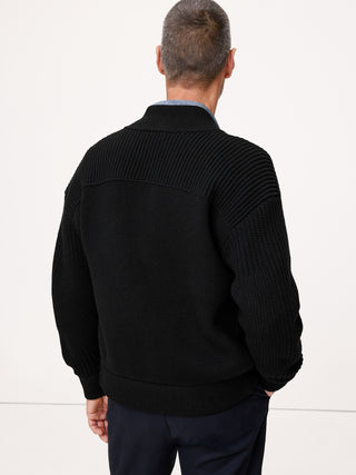 Chaqueta Bomber de Lana Merino