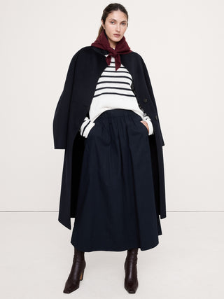 Sudadera Cuello Redondo Estampado Rayas