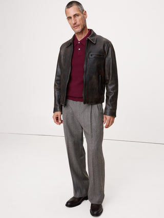 Polo Manga Larga de Lana Merino