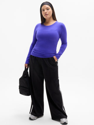 Camiseta sin Costuras con Cuello Redondo