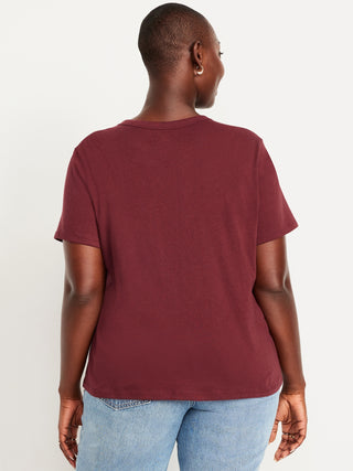 Camiseta Manga Corta con Detalle Logo