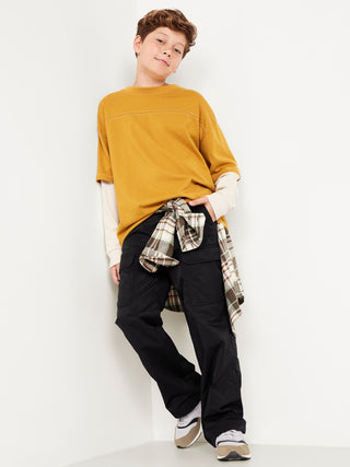 Pantalón Cargo con Cintura Elástica, Niño