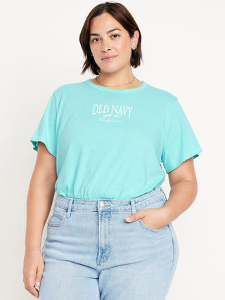 Camiseta Manga Corta con Detalle Logo