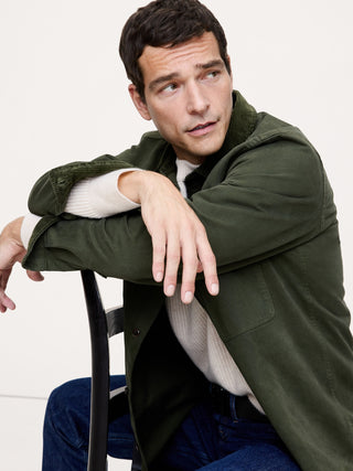 Chaqueta Denim Regular Fit con Bolsillos