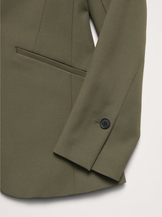 Slim Fit Long Sleeve Blazer