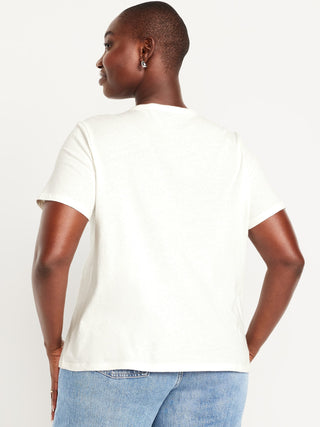 Camiseta Manga Corta con Detalle Logo