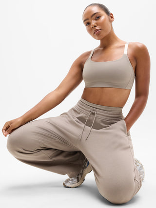 Sujetador Deportivo con Tirantes Brillantes