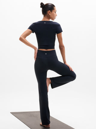 Pantalón recto de talle ultraalto Elation.