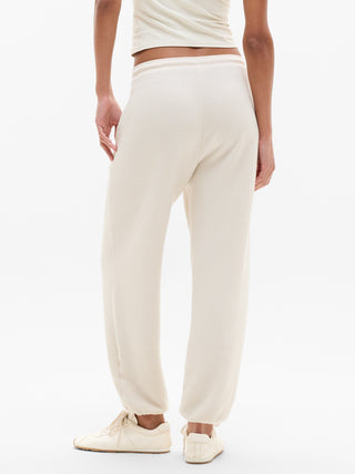 Pantalón Talle Medio con Cintura Elástica