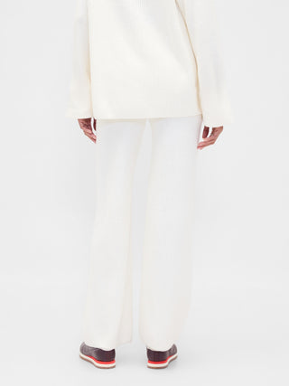 Pantalón Talle Medio con Cintura Elástica