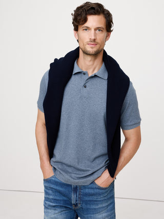 Polo Manga Corta con Botones