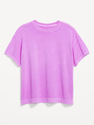 Camiseta Manga Corta de Algodón