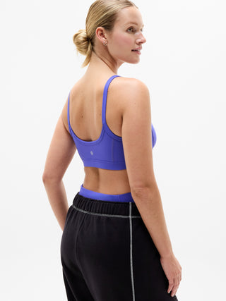 Sujetador Deportivo con Escote Cuadrado