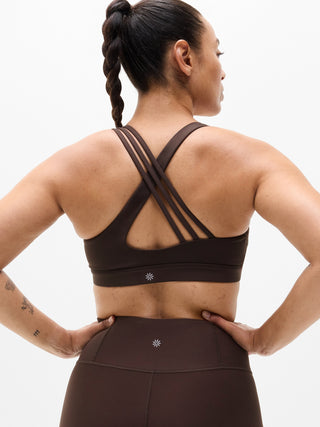 Sujetador Deportivo con Espalda Cruzada
