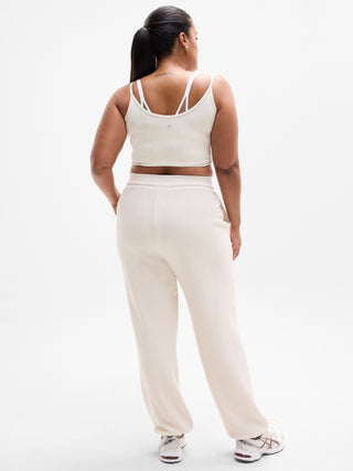 Pantalón Talle Medio con Cintura Elástica