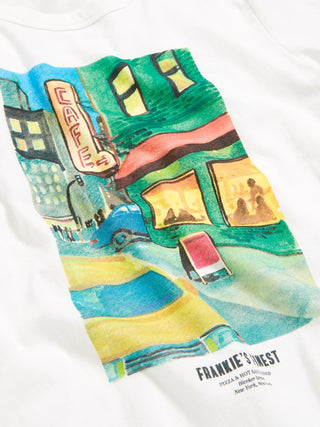 Camiseta Manga Corta con Detalle Gráfico