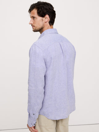 Camisa Manga Larga de Lino