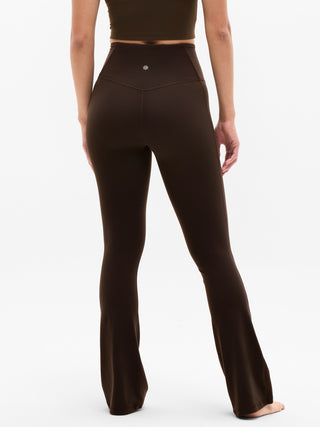 Legging Acampanada Talle Alto con Bolsillos
