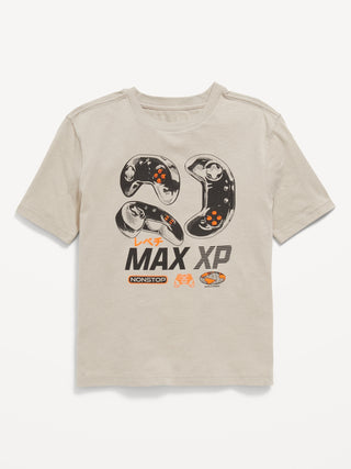 Camiseta Manga Corta con Gráfico, Niño