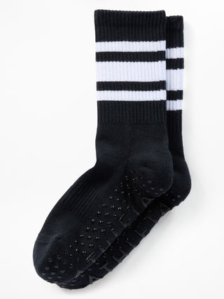 Medias Deportivas con Estampado Rayas