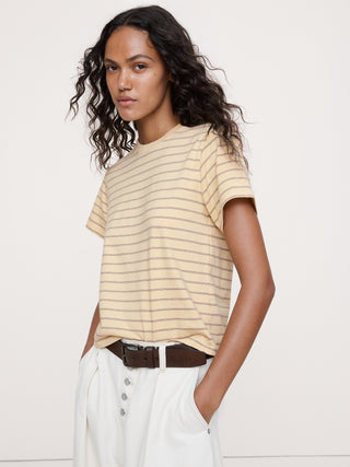 Camiseta Manga Corta de Algodón