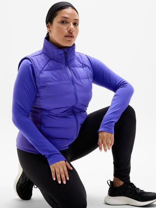 Chaleco Acolchado con Capucha Extraíble