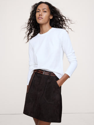 Camiseta Manga Larga de Algodón