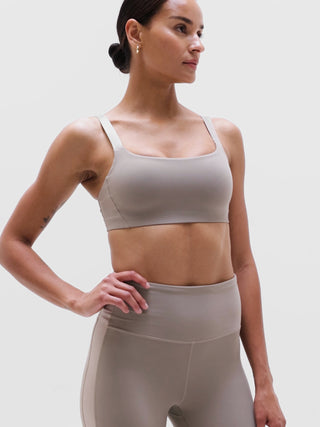 Sujetador Deportivo con Tirantes Brillantes