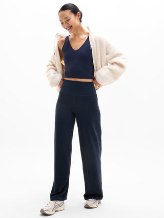 Pantalón ancho y de talle ultraalto Elation.