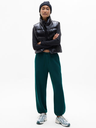 Pantalón Talle Medio con Cintura Elástica