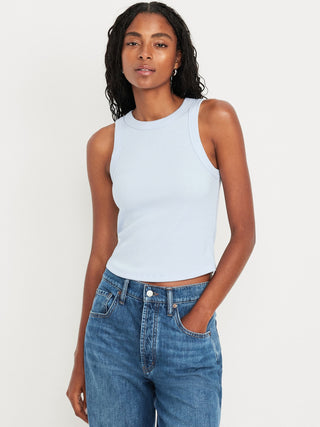 Camiseta Ajustada Cuello Redondo