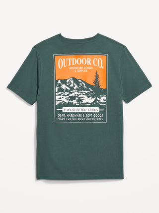 Camiseta Manga Corta con Gráfico, Hombre