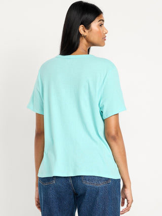 Camiseta Manga Corta con Detalle Logo