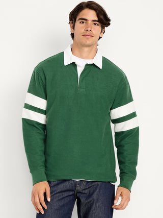 Polo Manga Larga con Diseño Rayas