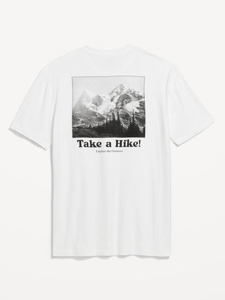 Camiseta Manga Corta con Gráfico, Hombre