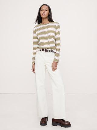 Camiseta Manga Larga de Algodón