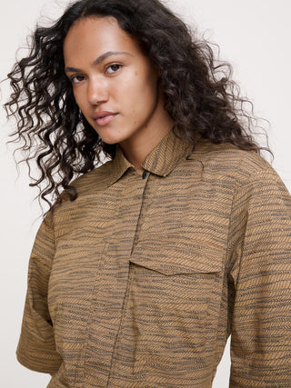 Enterizo Ancho con Cintura Elástica de Algodón