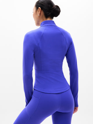 Salutation Chaqueta Deportiva con Zipper y Bolsillos