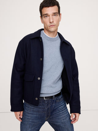 Sudadera Cuello Redondo de Cashmere