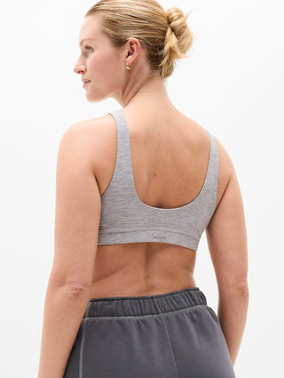 Sujetador Deportivo con Tejido Jaspeado