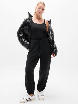 Pantalón Talle Medio con Cintura Elástica