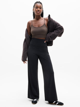 Pantalón ancho y de talle ultraalto Elation.