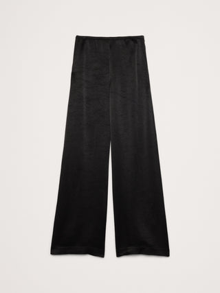 Pantalón Palazzo Talle Alto de Satén