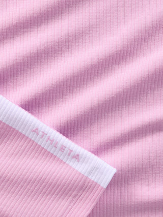 Camiseta Manga Larga Cuello Alto con Detalle Raya